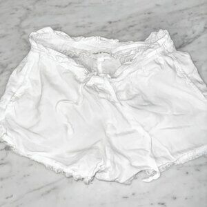 Brand New Women's Cloth & Stone Raw Hem Drawstring Shorts